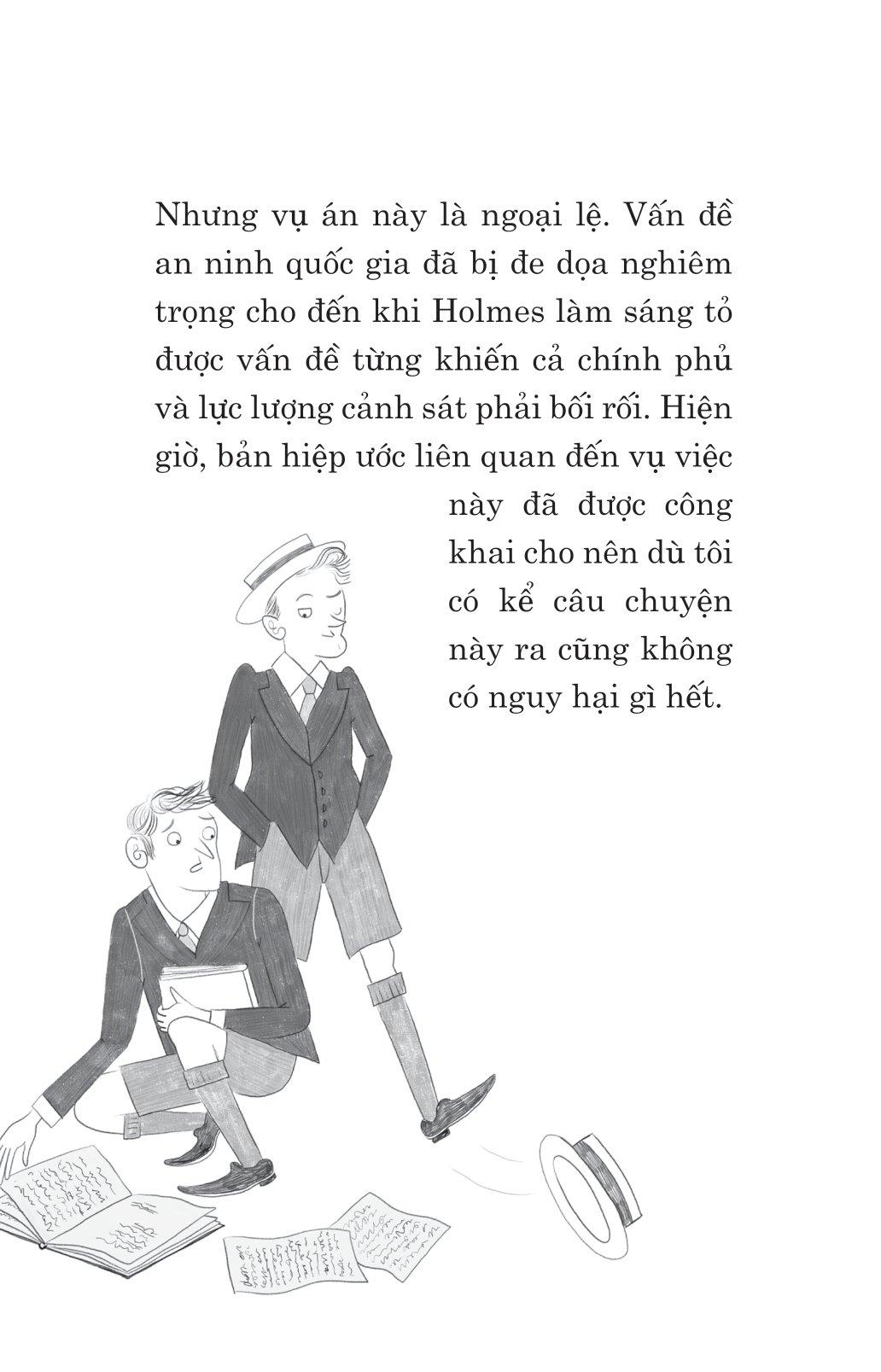 Tuyển Tập Sherlock Holmes - Những Bí Mật Và Báu Vật Bị Đánh Cắp - Bản Hiệp Ước Hải Quân