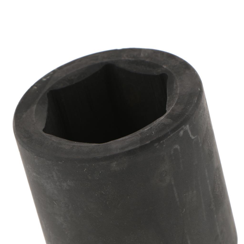 80mm Length 1-inch Square Drive 33mm 6-Point Impact Socket