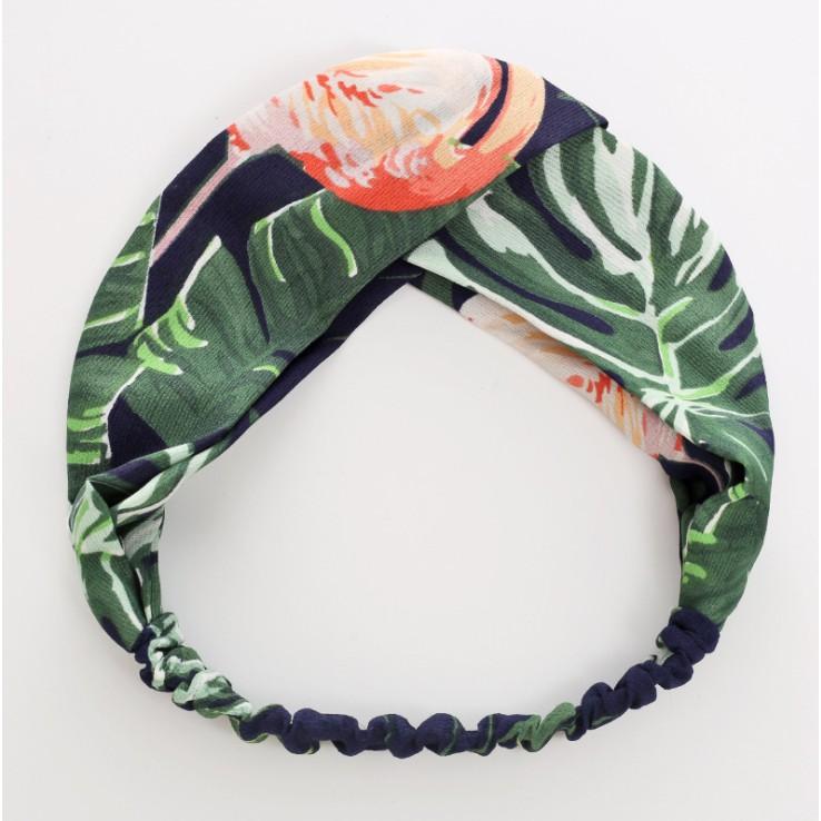 Khăn turban chéo cài tóc HÀNG SẴNbăng dô nữ cực xinh xắn nữ tính
