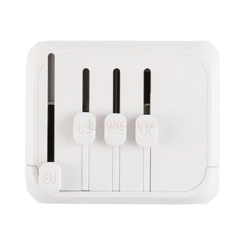 Ổ cắm điện Philips Travel Extension Socket 2USB 1Type-C PD20W SPN3351 - Hàng chính hãng