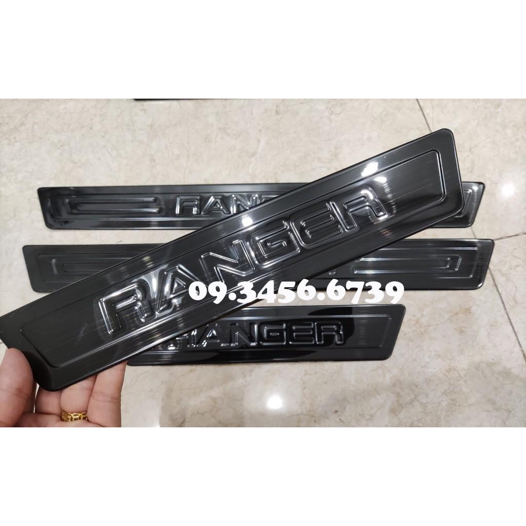 Ốp bậc cửa Xe Ford Ranger 2021 Mẫu TITAN