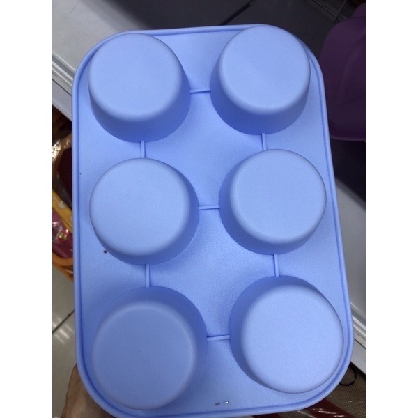 Khuôn cupcake silicon 6/12 ô