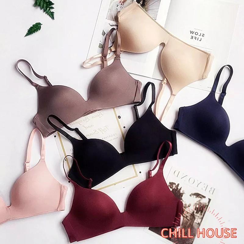 Áo Lót Su Trơn Không Gọng Mút Mỏng xuất Nhật - CHILLHOUSE