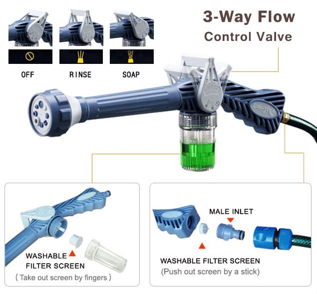 Vòi Xịt Nước Tăng Áp