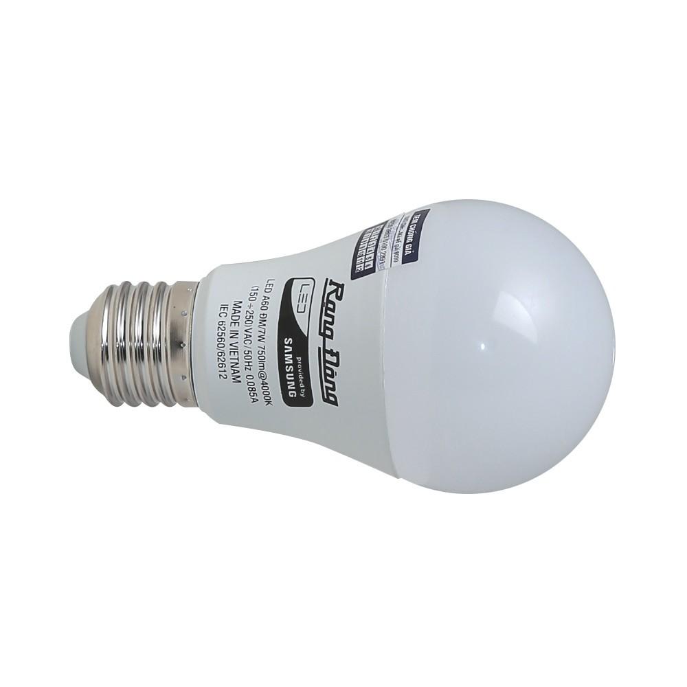 Bóng LED bulb đổi 3 màu (3 in1) 9W Rạng Đông, LED của Samsung