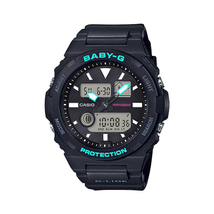 Đồng hồ nữ dây nhựa Casio Baby-G chính hãng BAX-100-1ADR