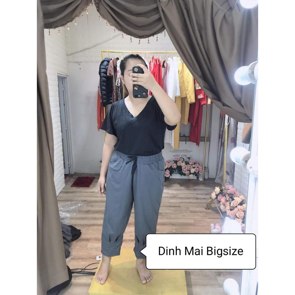 Áo cổ tim bigsize form thường bảng màu siu ngọt