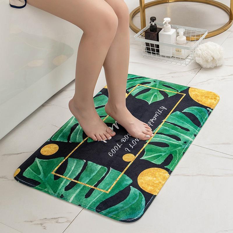 Thảm cửa trang trí chống trượt kiểu Bắc Âu