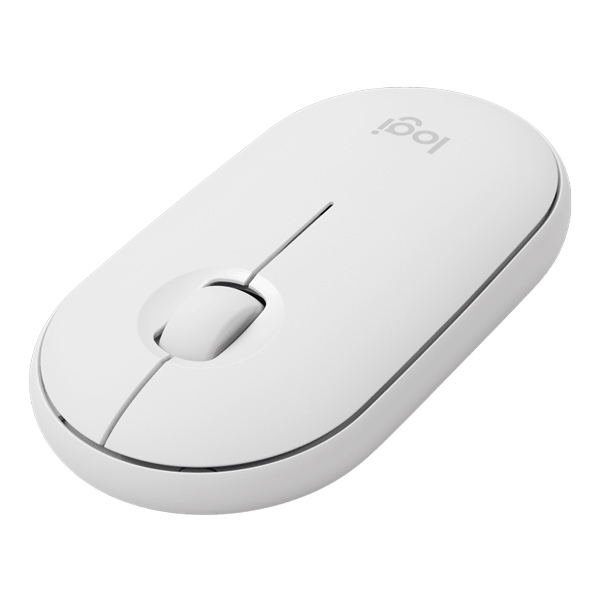 Chuột không dây Logitech Pebble M350 (Trắng) - Hàng chính hãng