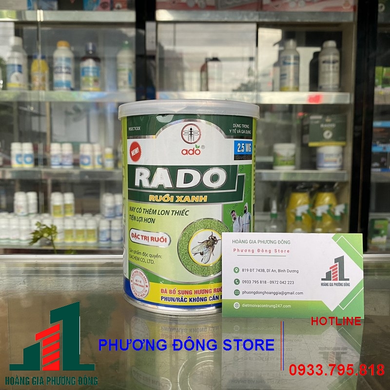 Thuốc diệt ruồi dạng bả RADO Ruồi xanh_ 400g
