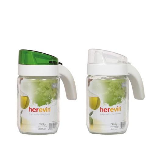 Bộ 2 Bình Rót Dầu Thủy Tinh Herevin 660ml - HUGI151180-205