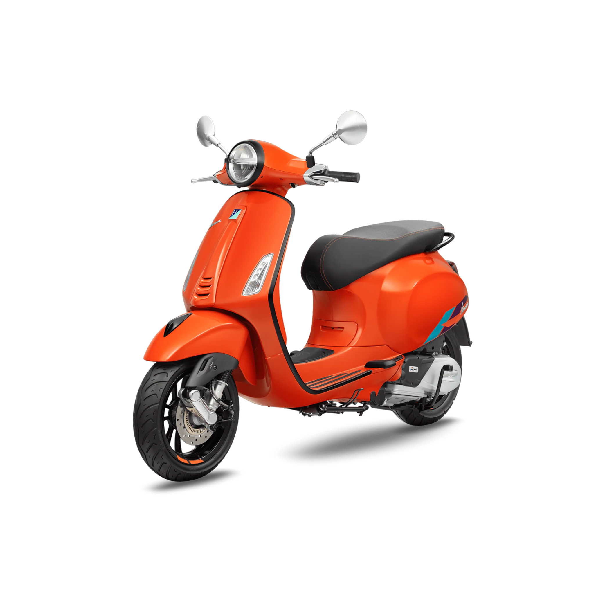 Xe Tay Ga Vespa Primavera S 125 Orange Tramonto