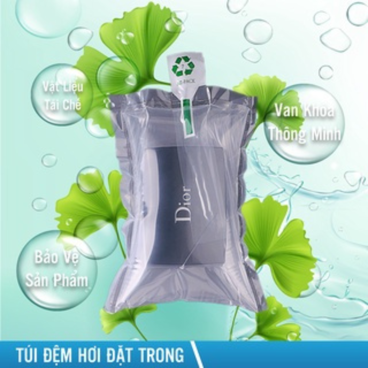 Đệm hơi đặt trong combo  10x15 túi đệm khí chống sốc bong bóng khí đệm hơi, túi hơi đệm khí, đệm hơi chèn hàng-MHPACK