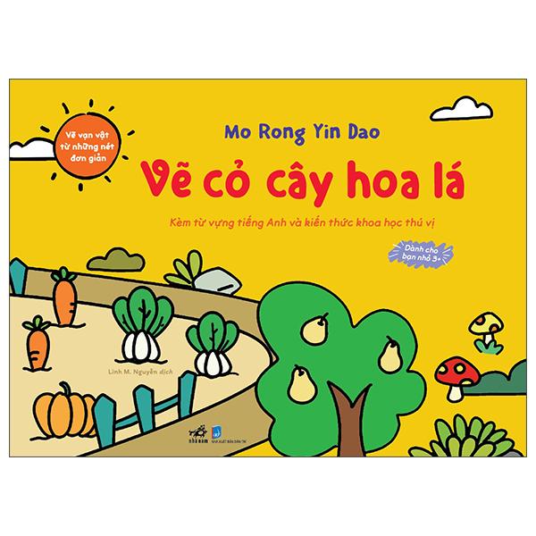 Vẽ Vạn Vật Từ Những Nét Đơn Giản - Vẽ Cỏ Cây Hoa Lá