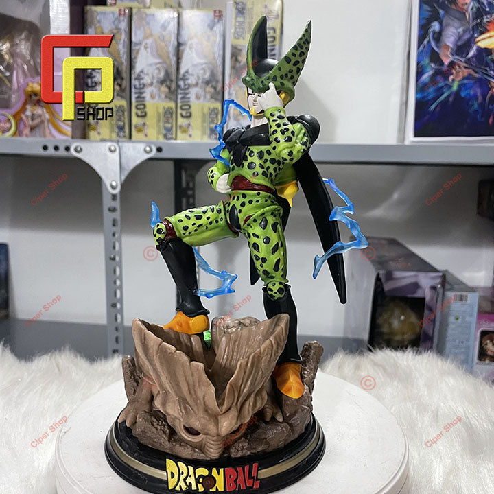 Mô hình Cell T-Rex - Figure Cell Dragon Ball - Có Led base