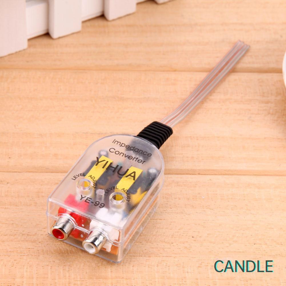Thiết Bị Chuyển Đổi Âm Thanh 12v Rca Chuyên Dụng Cho Xe Hơi