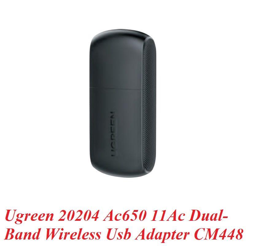 Ugreen UG20204CM448TK Ac650 11Ac Dual-Band Wireless Usb Adapter - HÀNG CHÍNH HÃNG