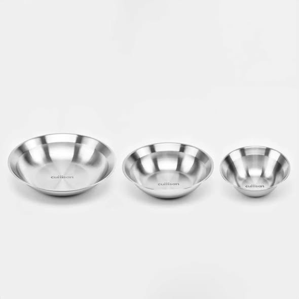 Bộ 3 đĩa inox Cuitisan EC11-043S3