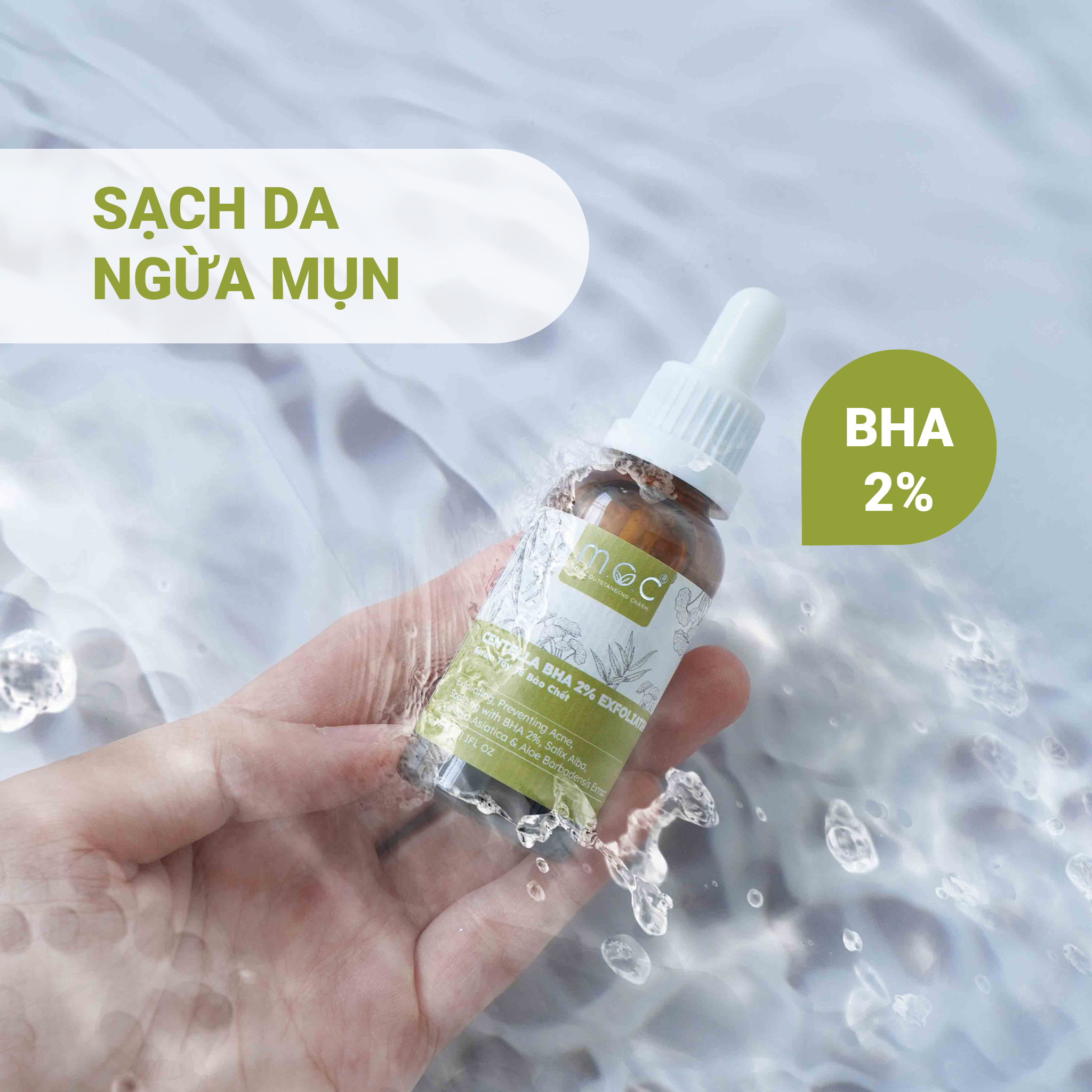 Bộ 3 Serum (COMBO XANH) - Dịu Lành Sáng Da Theo Chuẩn EWG