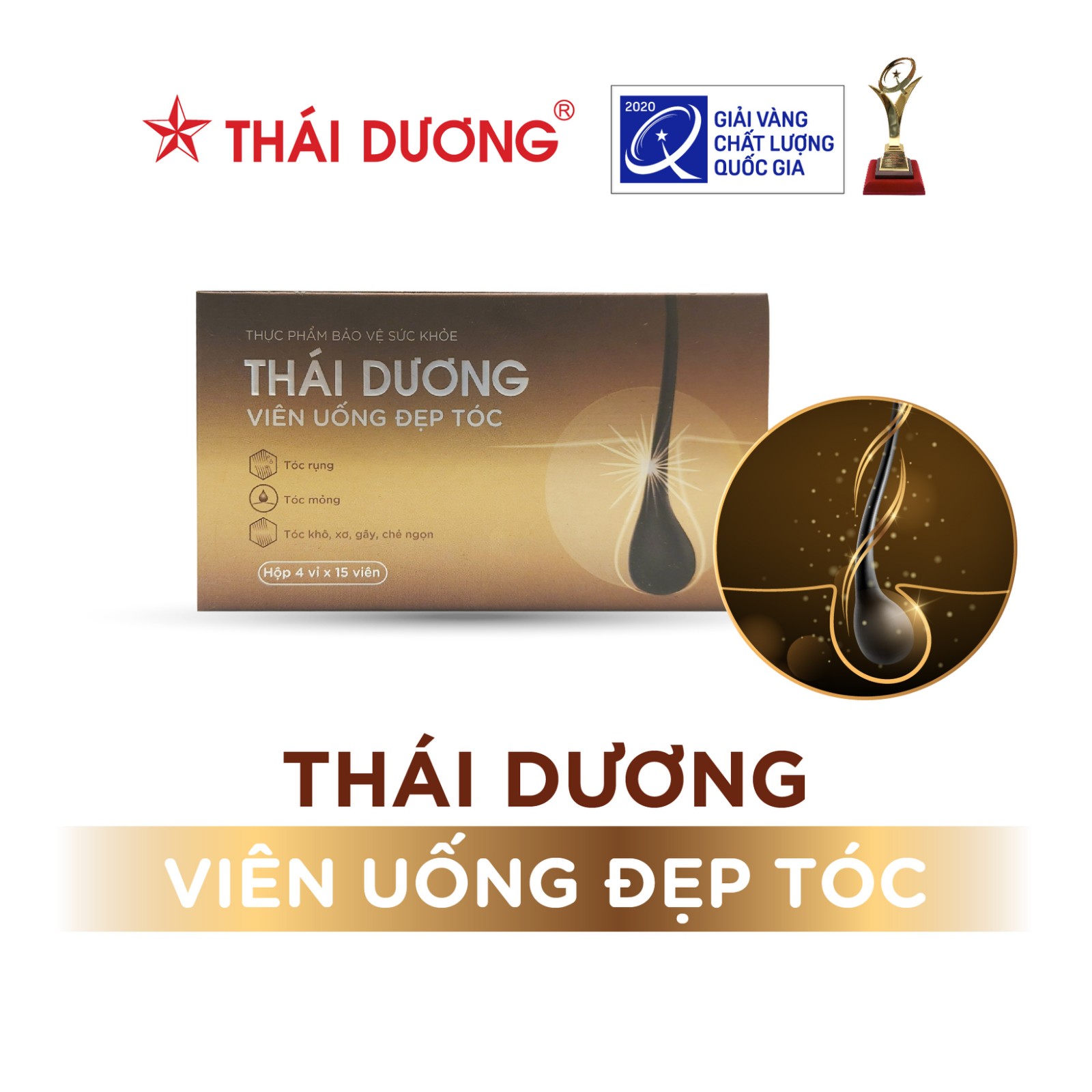 Viên Uống Đẹp Tóc Thái Dương