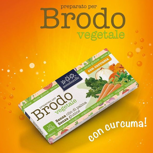 Bột nêm rau củ hữu cơ cho bé Sottolestelle 100g Organic Vegetable Powder