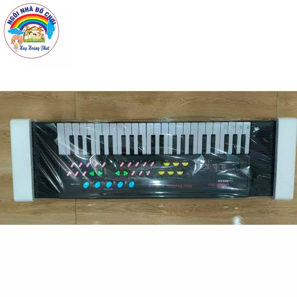 Đàn Organ điện tử MILES - 3738, đa chức năng, đồ chơi organ điện tử cho trẻ mới bắt đầu học đàn. Kích thước: D77cm*R24cm
