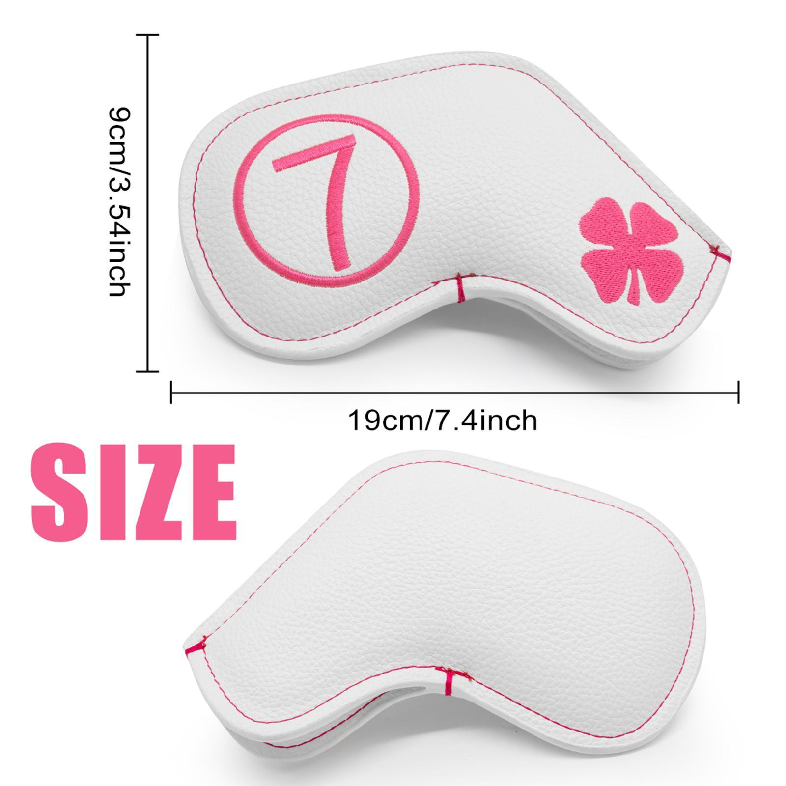 Golf Iron Head Covers Number Embroidered Golf Club Head Cover for Golf Clubs Irons