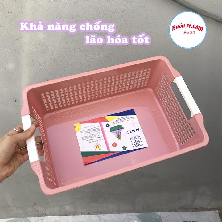 Rổ chữ nhật Khay chữ nhật đựng tài liệu, đồ dùng văn phòng