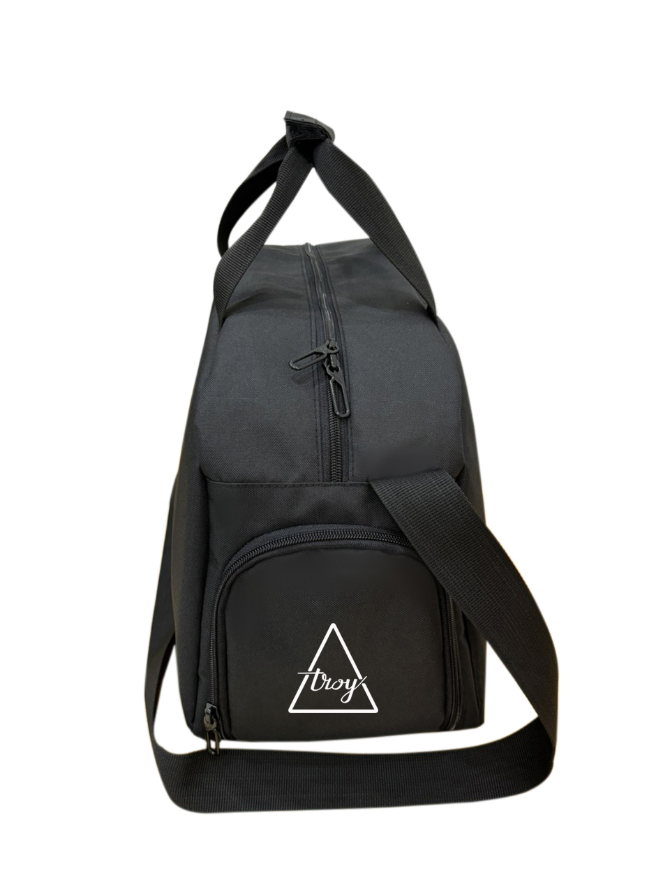 Túi trống thể thao TROY HUNTER họa tiết pickleball có ngăn đựng giày, chất vải bố chống thấm, size 45 x 25 x 18cm