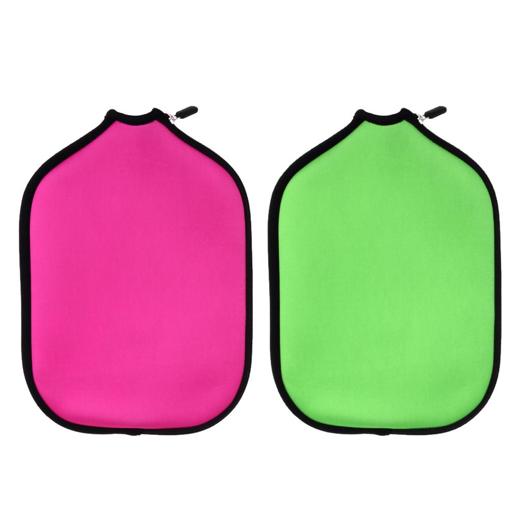 2pcs Pickleball Paddle Cover Neoprene Portable Protector Case Accessories