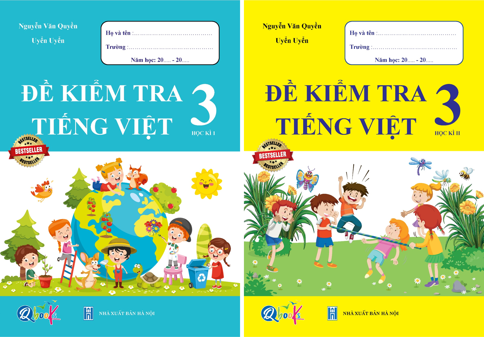 Combo Sách - Đề kiểm tra Tiếng Việt 3 học kì I + II