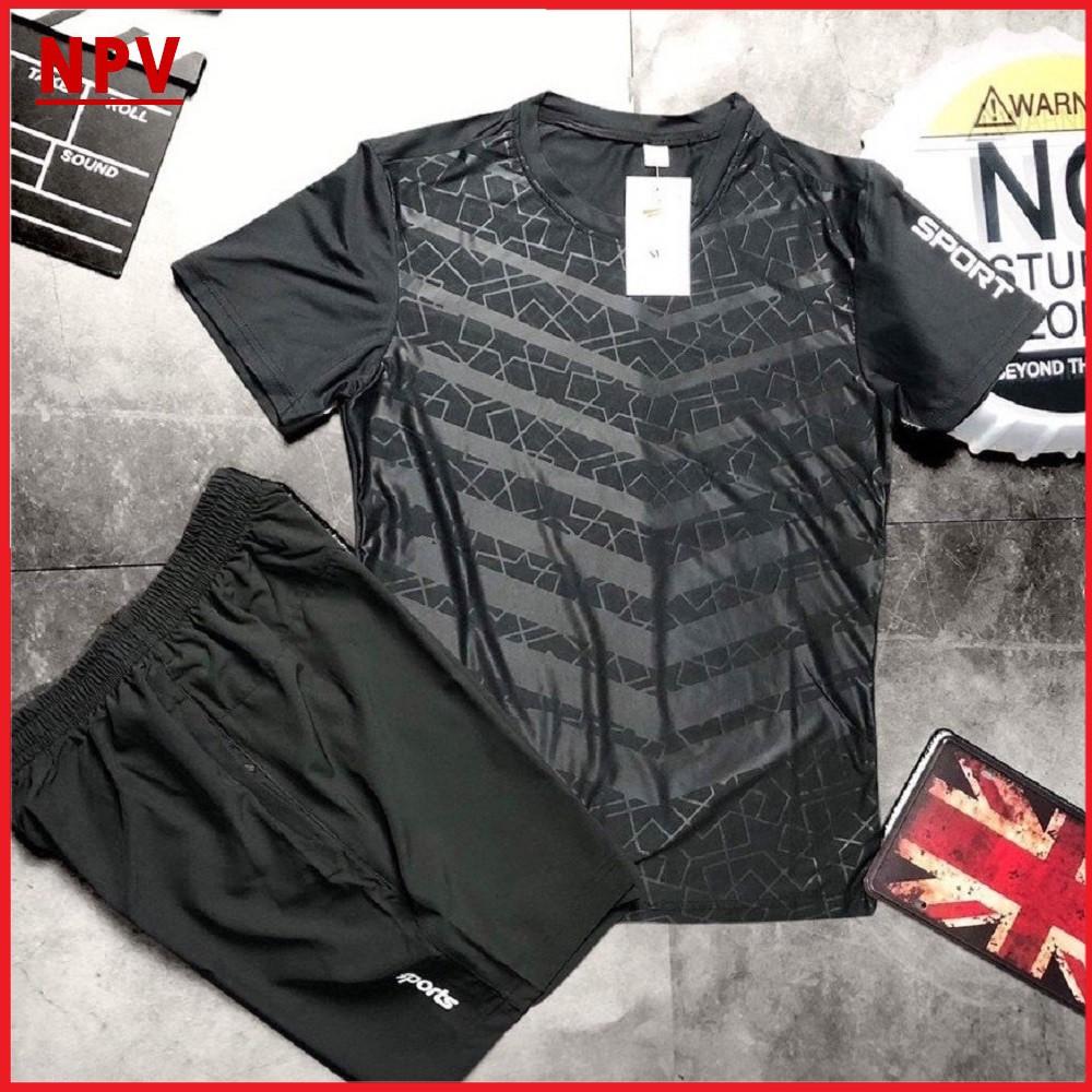 Đồ bộ thể thao nam tập gym,mặc ở nhà đi chơi cực thoáng mát, thấm hút mồ hôi tốt thời trang