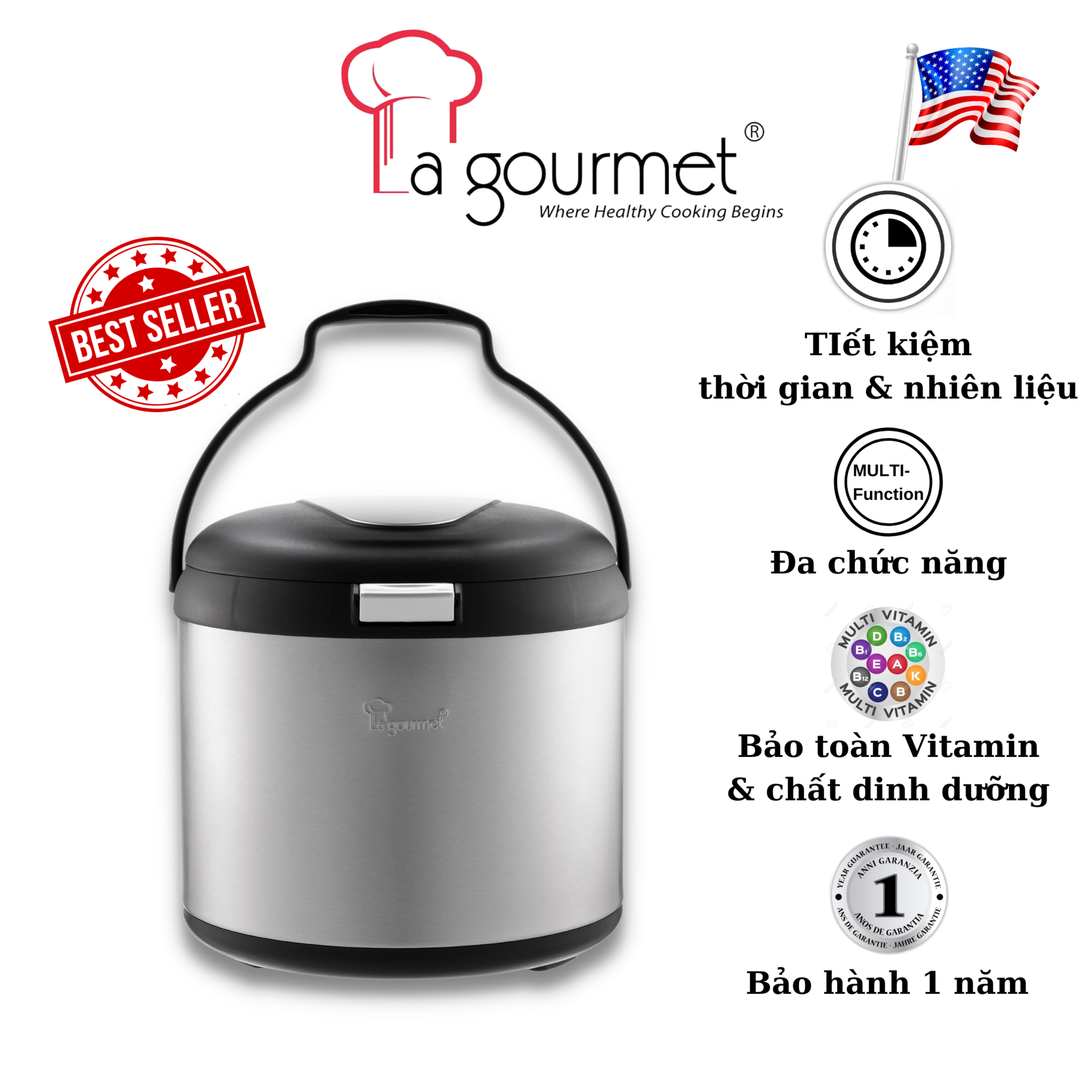 Nồi Ủ La Gourmet (5L)-207807