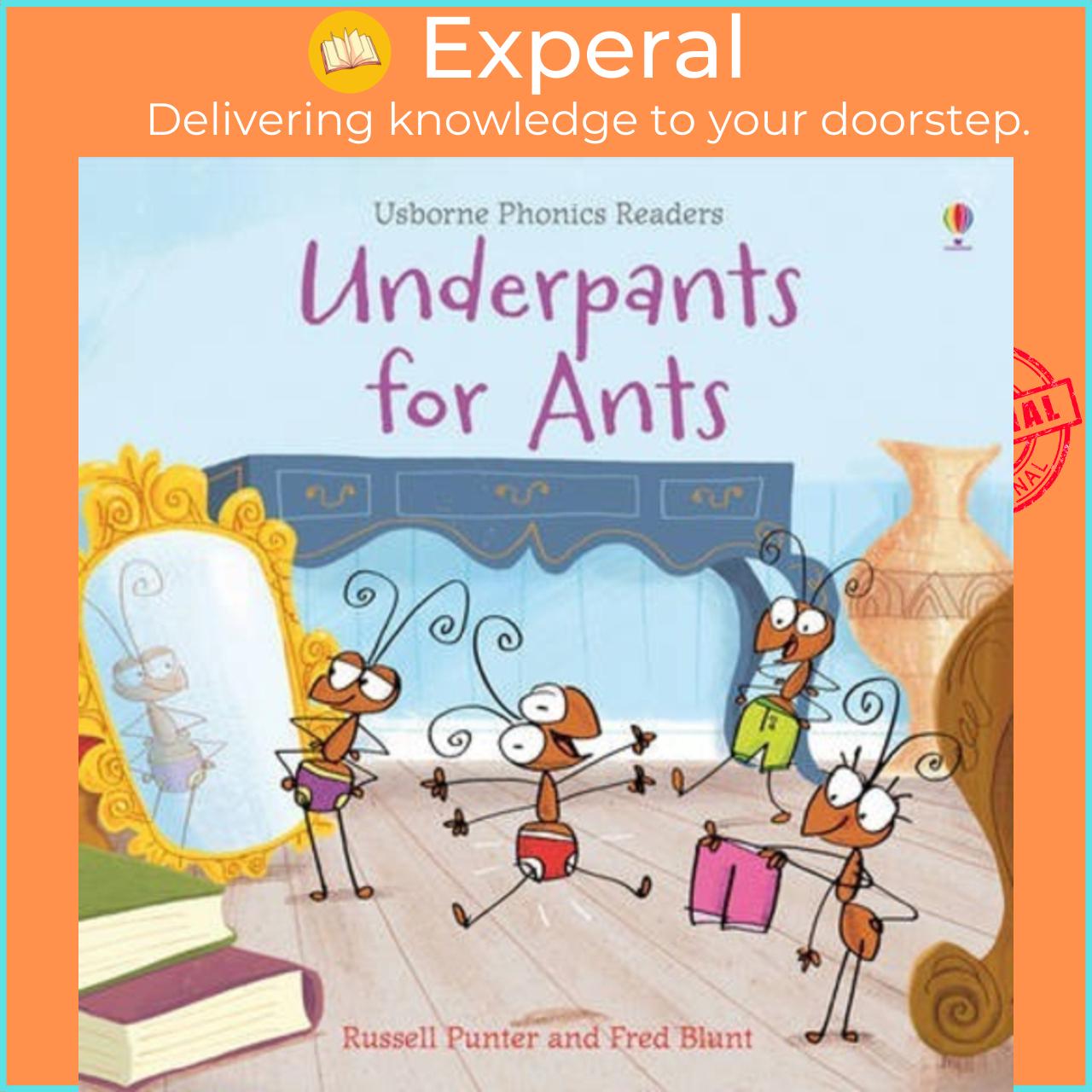 Sách - Underpants for Ants by Russell Punter (UK edition, paperback)