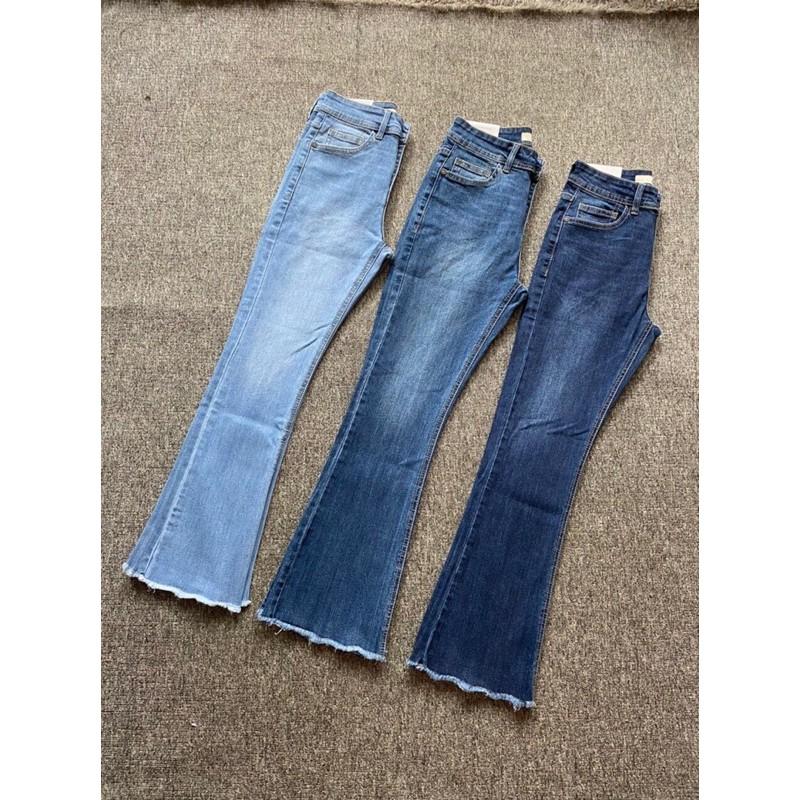 QUẦN ỐNG LOE LAI CẮT KIỂU 26-30