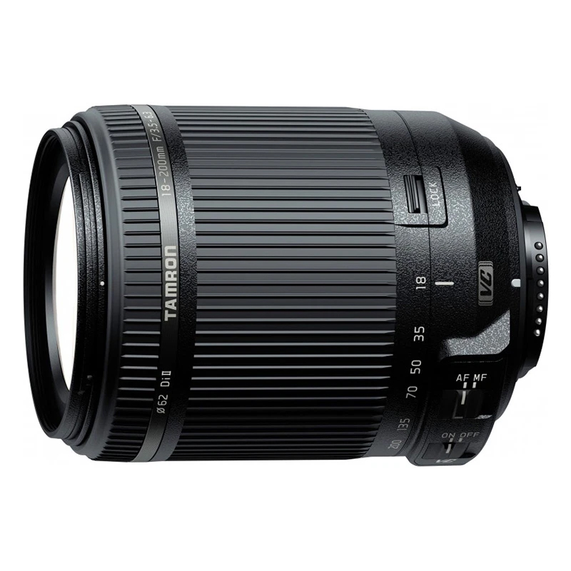 Tamron 18-200mm F/3.5-6.3 Di II VC - B018 - Ống kính máy ảnh crop cho Canon/Nikon - Hàng chính hãng