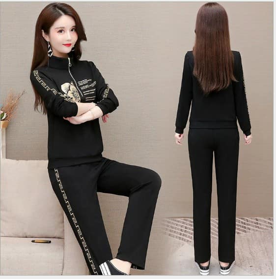SET BỘ THỜI TRANG PHỐI HỌA TIẾT HOA MAI TAY DÀI