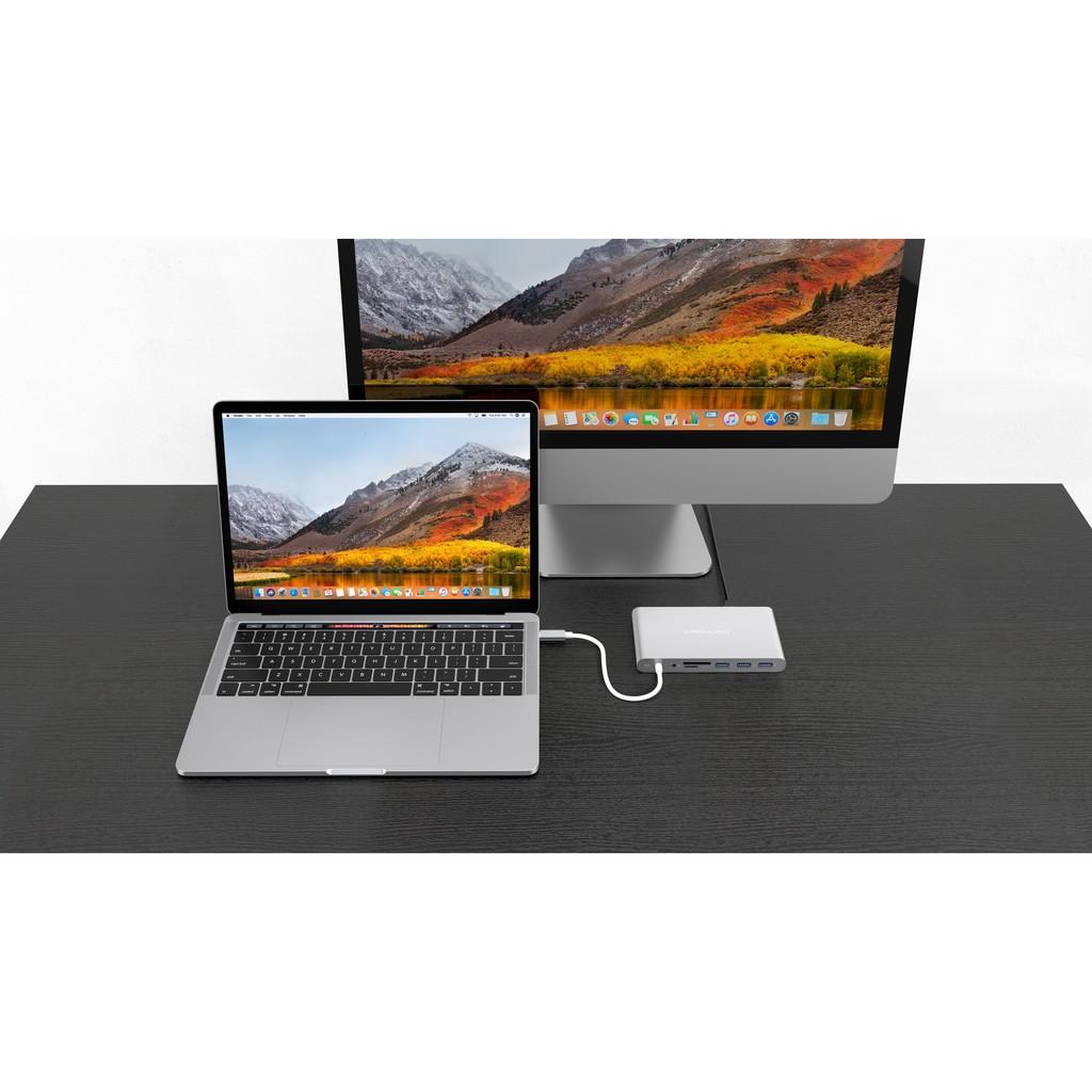 Cổng Chuyển HYPERDRIVE ULTIMATE 11port USB-C HUB DÀNH CHO  MACBOOK PRO, PC &amp; DEVICES - GN30 - Hàng Chính Hãng