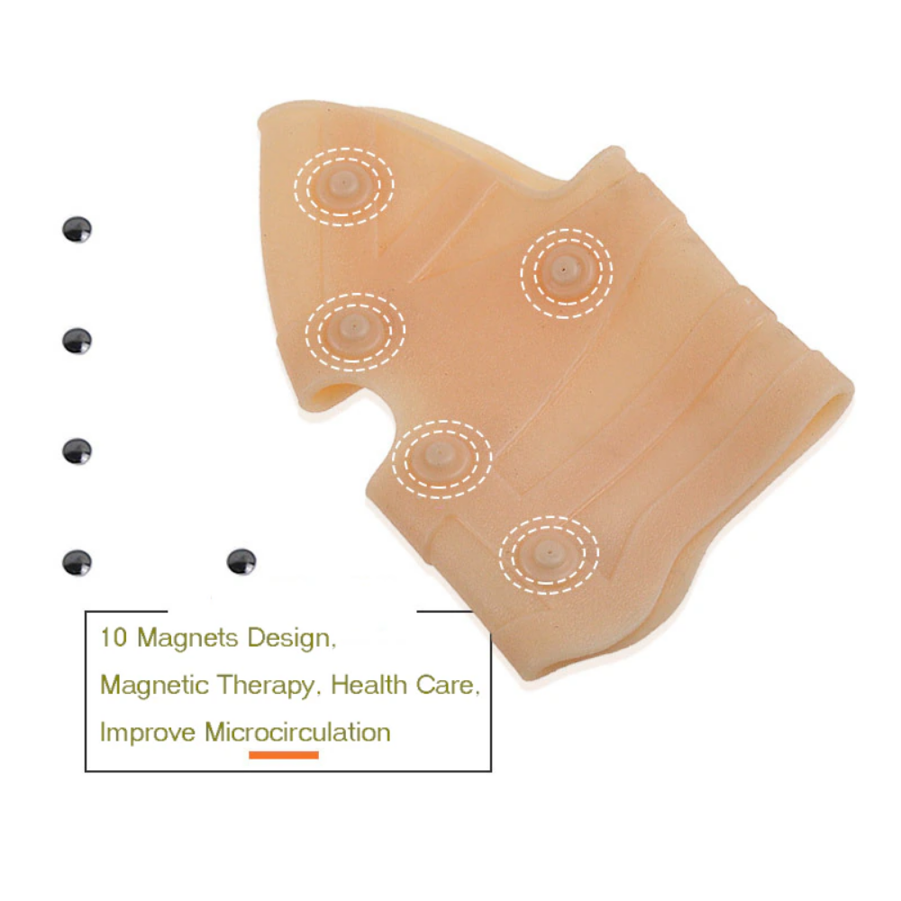 Miếng đệm đầu gối Hỗ trợ 10 liệu pháp từ tính KneePad Giảm đau Chống viêm khớp Đầu gối Massage xương bánh chè Tay áo Nẹp bảo vệ đầu gối Miếng đệm đầu gối Color: 1Pc wrist brace