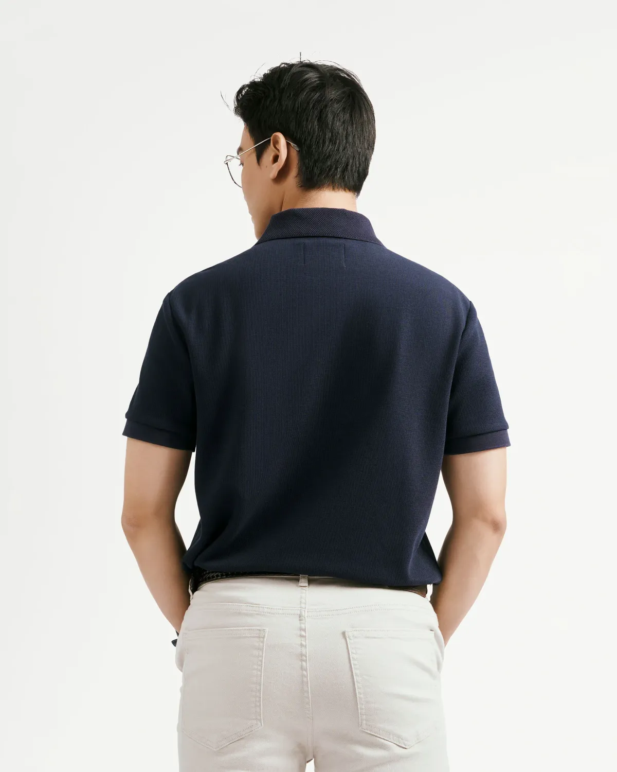 Áo Polo Nam Tay Ngắn Phối Cổ Form Fitted - ROUTINE 10F25POL001