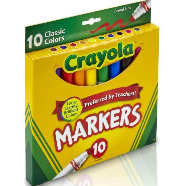 BÚT LÔNG Crayola 10 CÂY