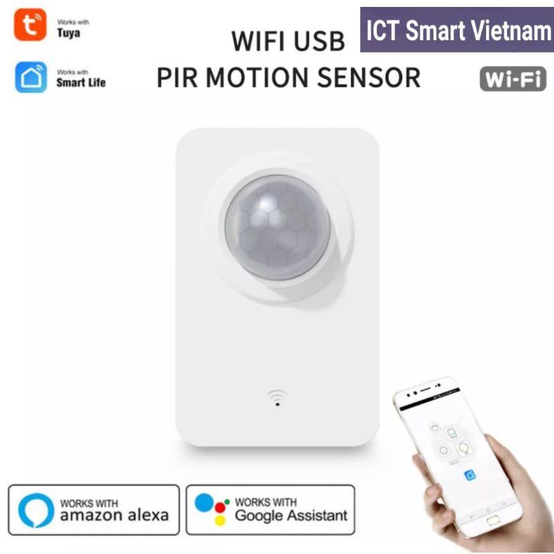 Cảm biến phát hiện chuyển động WIFI Tuya Smart Life