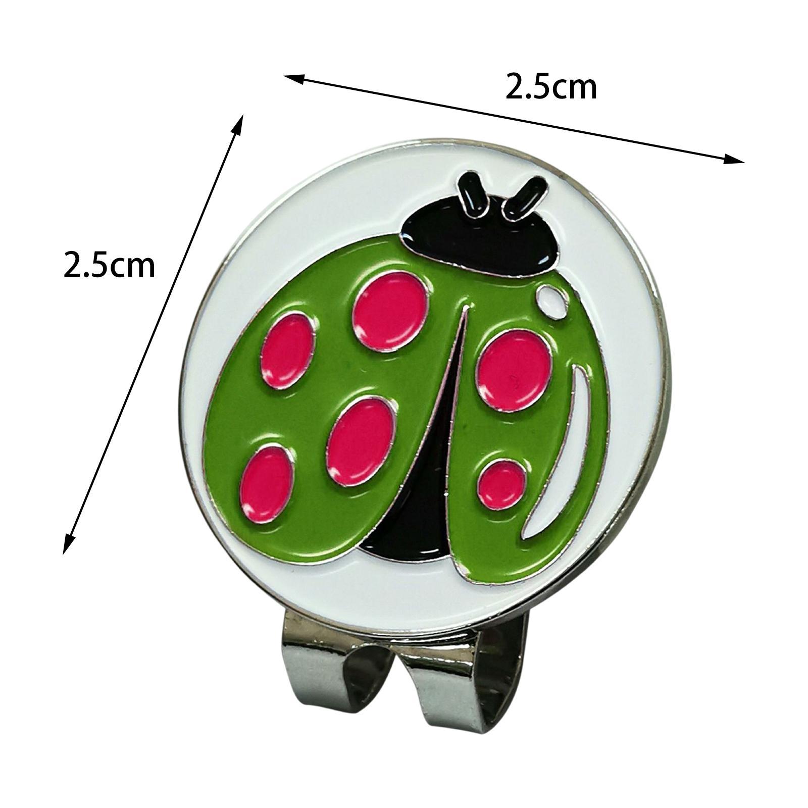 Golf Ball Marker Durable Lightweight Holder for Golf Accessories