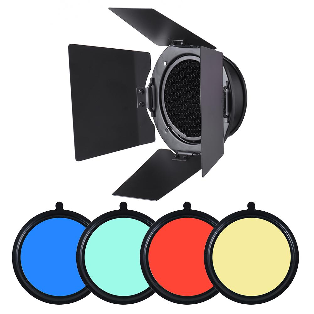 4 cái Bộ lọc Gel màu cho Neewer Godox 180W