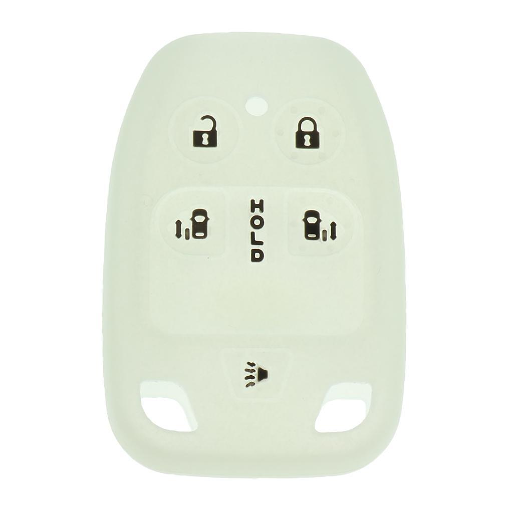 Car Key Fob Protector Silicone Case Cover 6 Buttons for