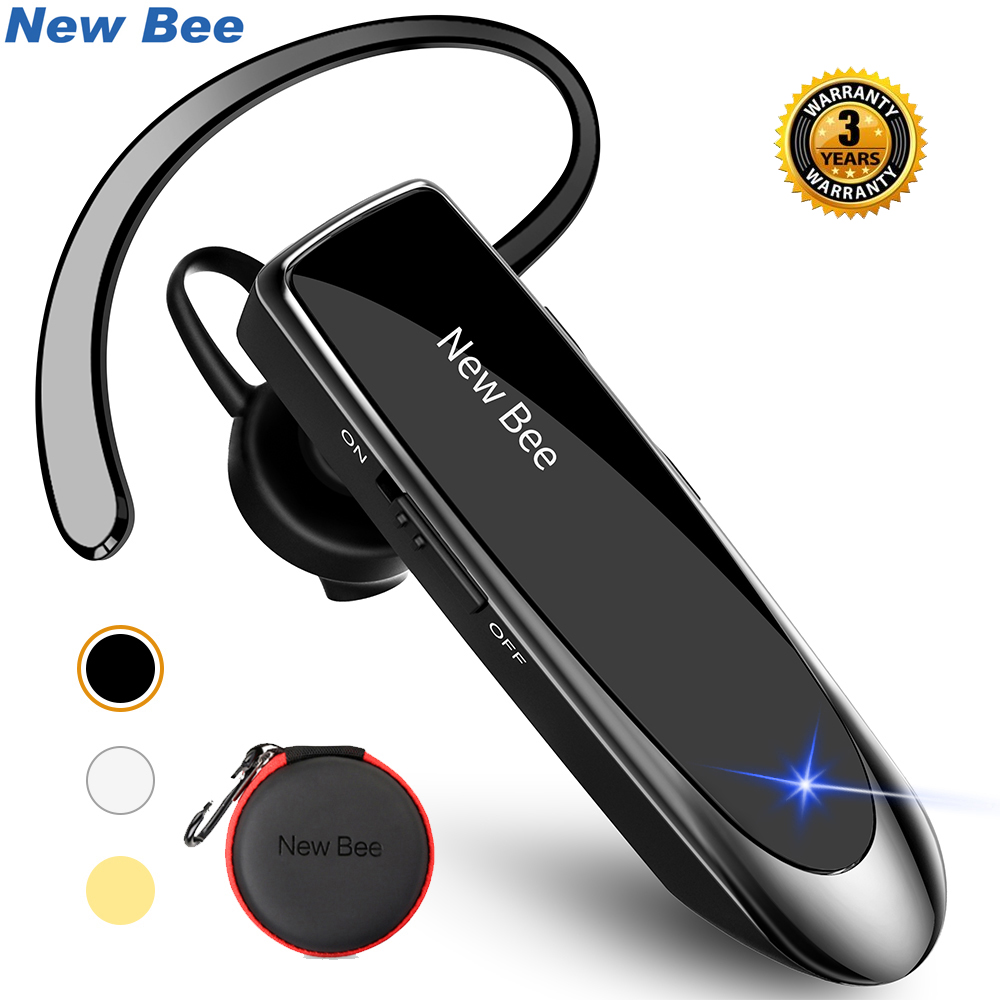 Mới Ong Bluetooth 5.0 Tai Nghe Không Dây Tai Nghe Nhét Tai Tai Nghe Chụp Tai Có Mic Mini Tay Nghe Tai Nghe Nhét Tai 24Hrs Tai Nghe Dành Cho iPhone Xiaomi