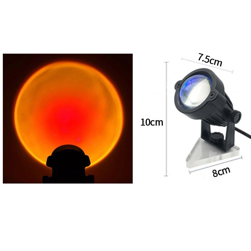 Đèn LED Để Bàn Chiếu Ánh Sáng Cầu Vồng Đẹp Mắt Chất Lượng Cao