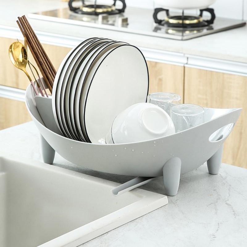 X7AB Món Ăn Phơi Với Dáng Hình Điện Với Dụng Cụ Đựng Đĩa Bát Dao Kéo Lưu Trữ Rổ Đựng Rau Bếp Nhà Tổ Chức