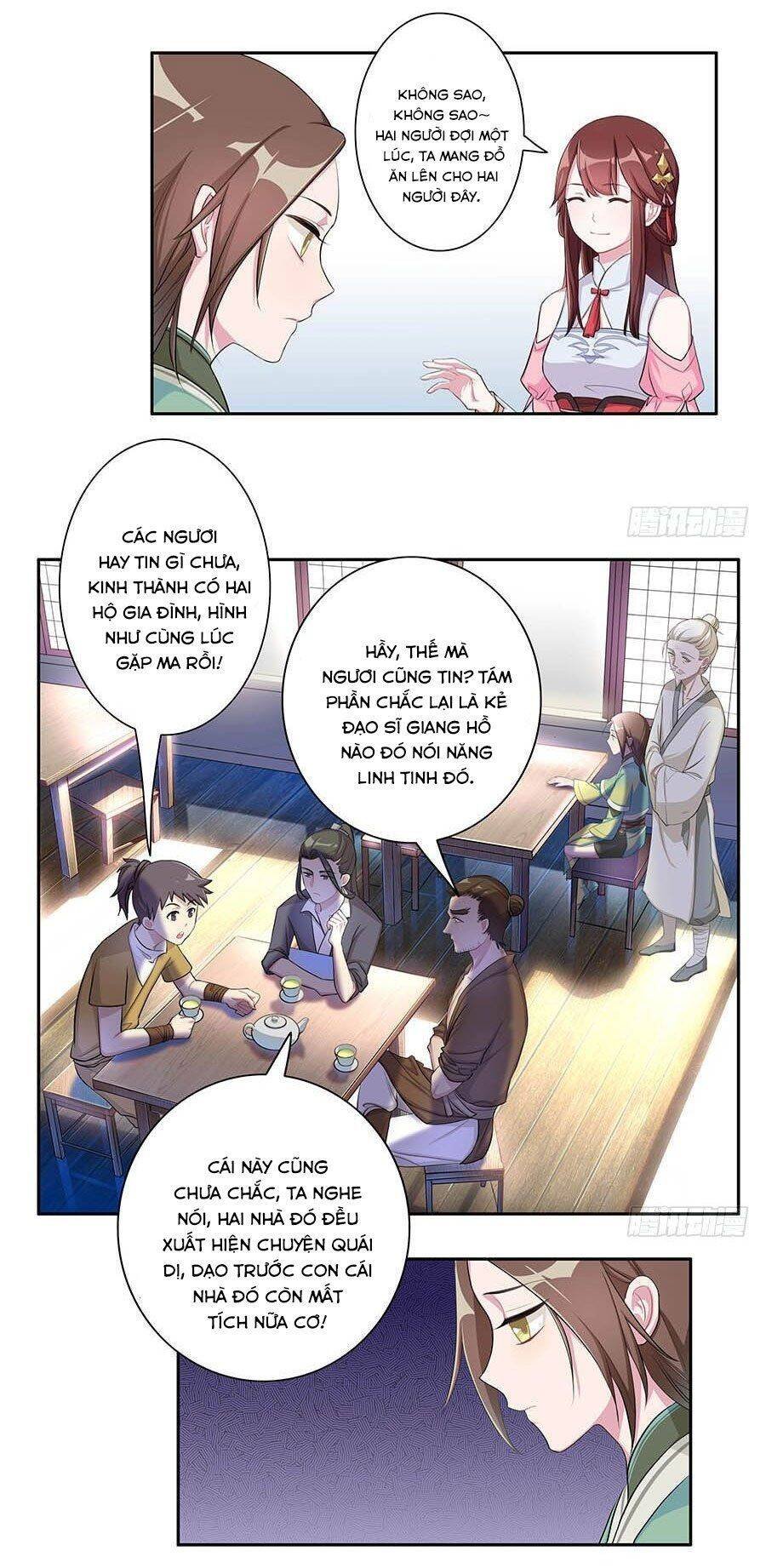 lầu trà thủy sinh mộng chapter 6 14