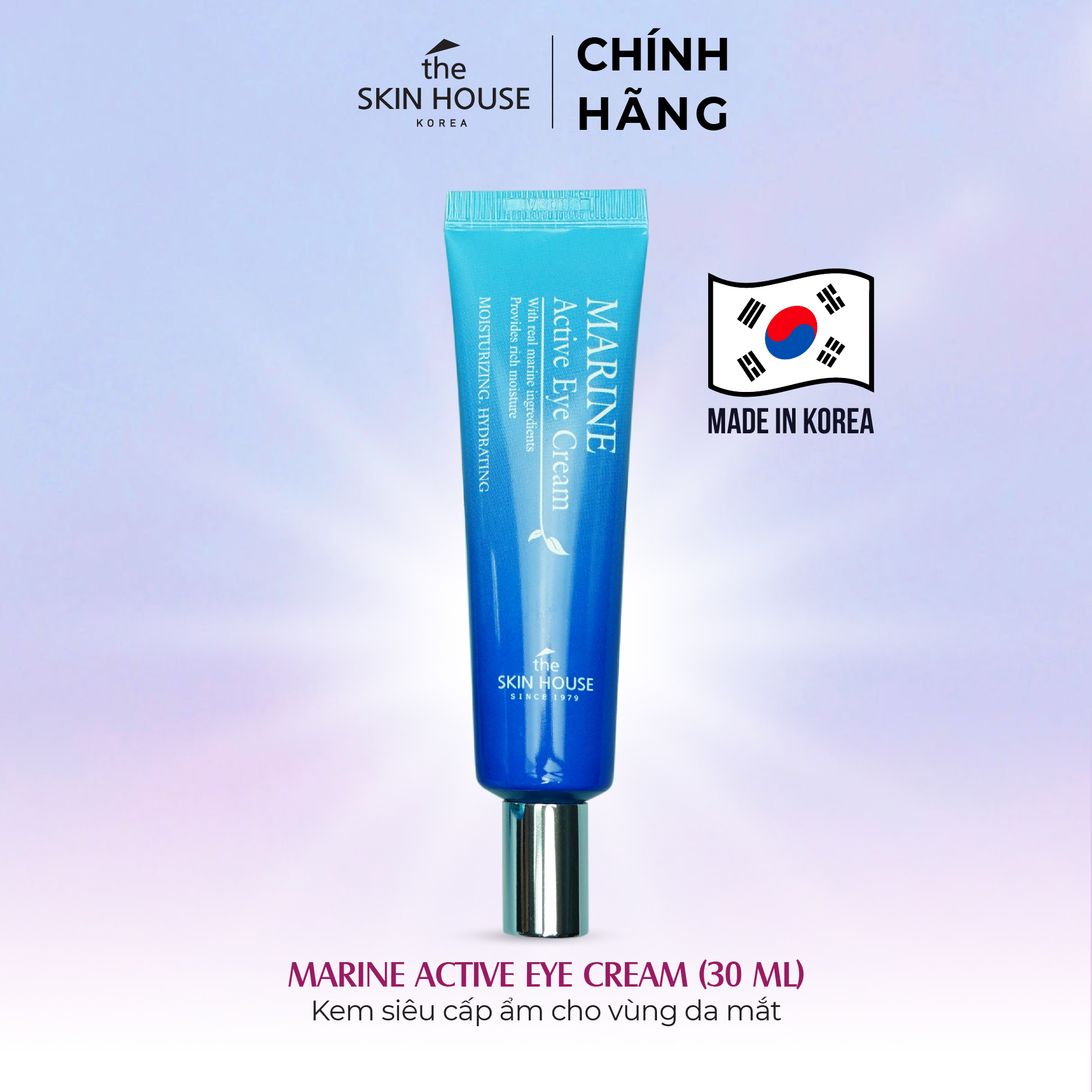 T54 Kem siêu cấp ẩm cho vùng da mắt - MARINE ACTIVE EYE CREAM 30ml